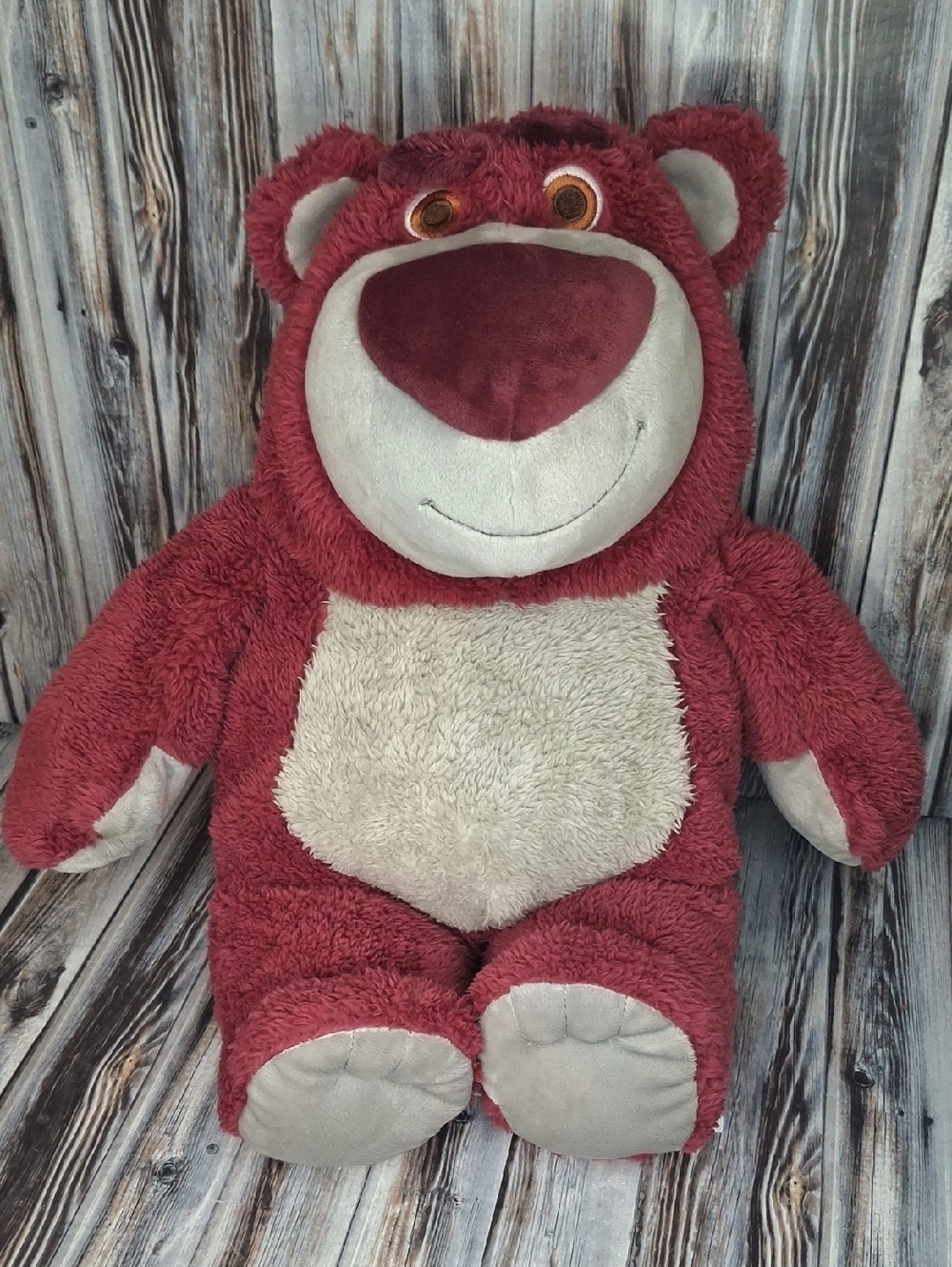 Disney Store Pixar Toy Story Lotso Huggin Bear Plush Stuffed Animal Berry Smell